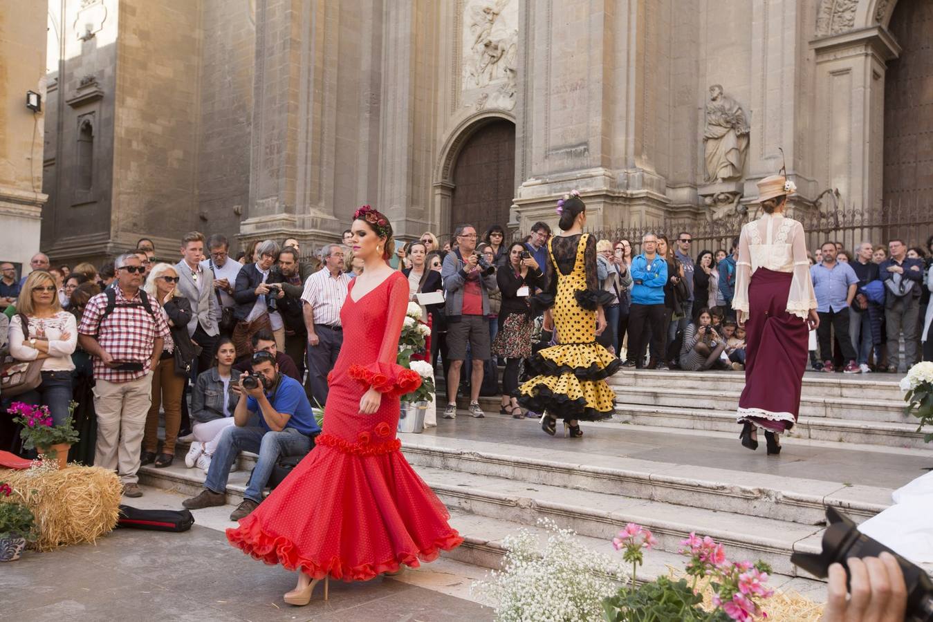 Pasarela de moda flamenca en las Pasiegas