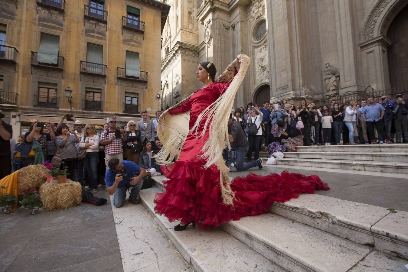 Pasarela de moda flamenca en las Pasiegas