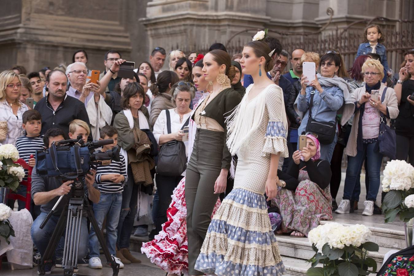 Pasarela de moda flamenca en las Pasiegas