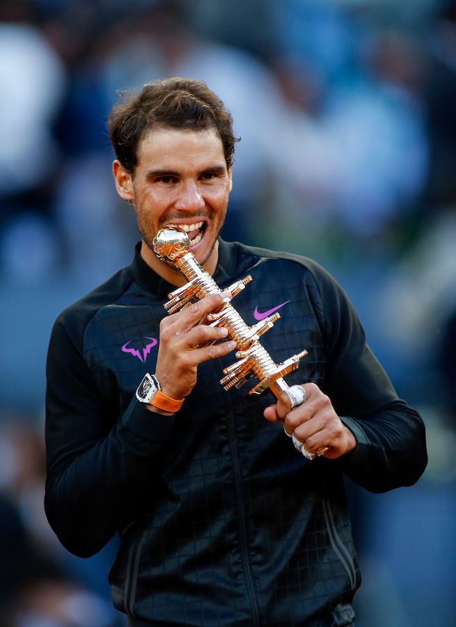 Las mejores imágenes de la final entre Nadal y Thiem