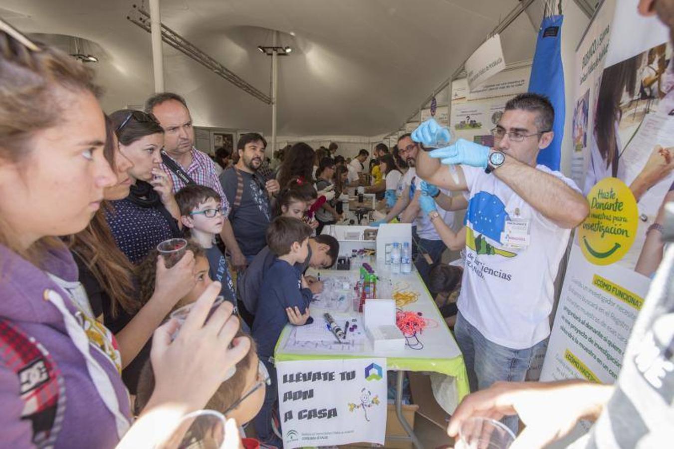 Lleno absoluto en el día gratis del Parque de las Ciencias