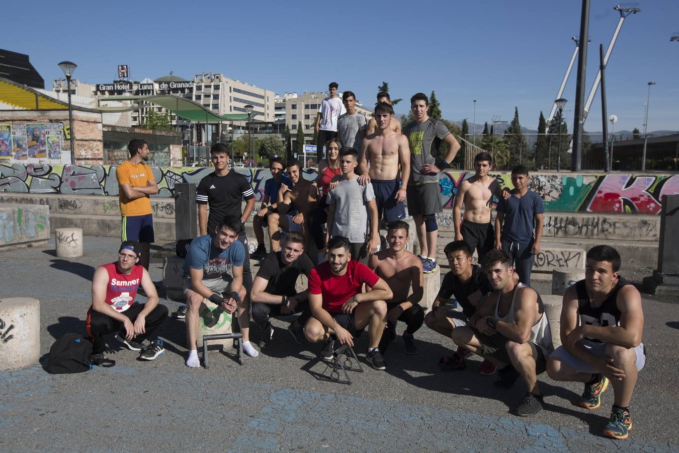Street Workout, la otra vida del botellódromo