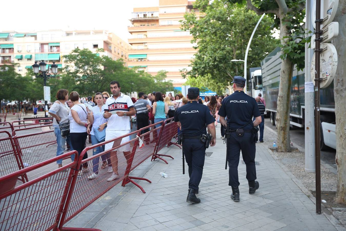 El concierto de Ricky Martin en Granada, supervigilado