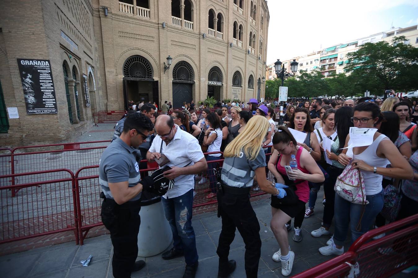 El concierto de Ricky Martin en Granada, supervigilado