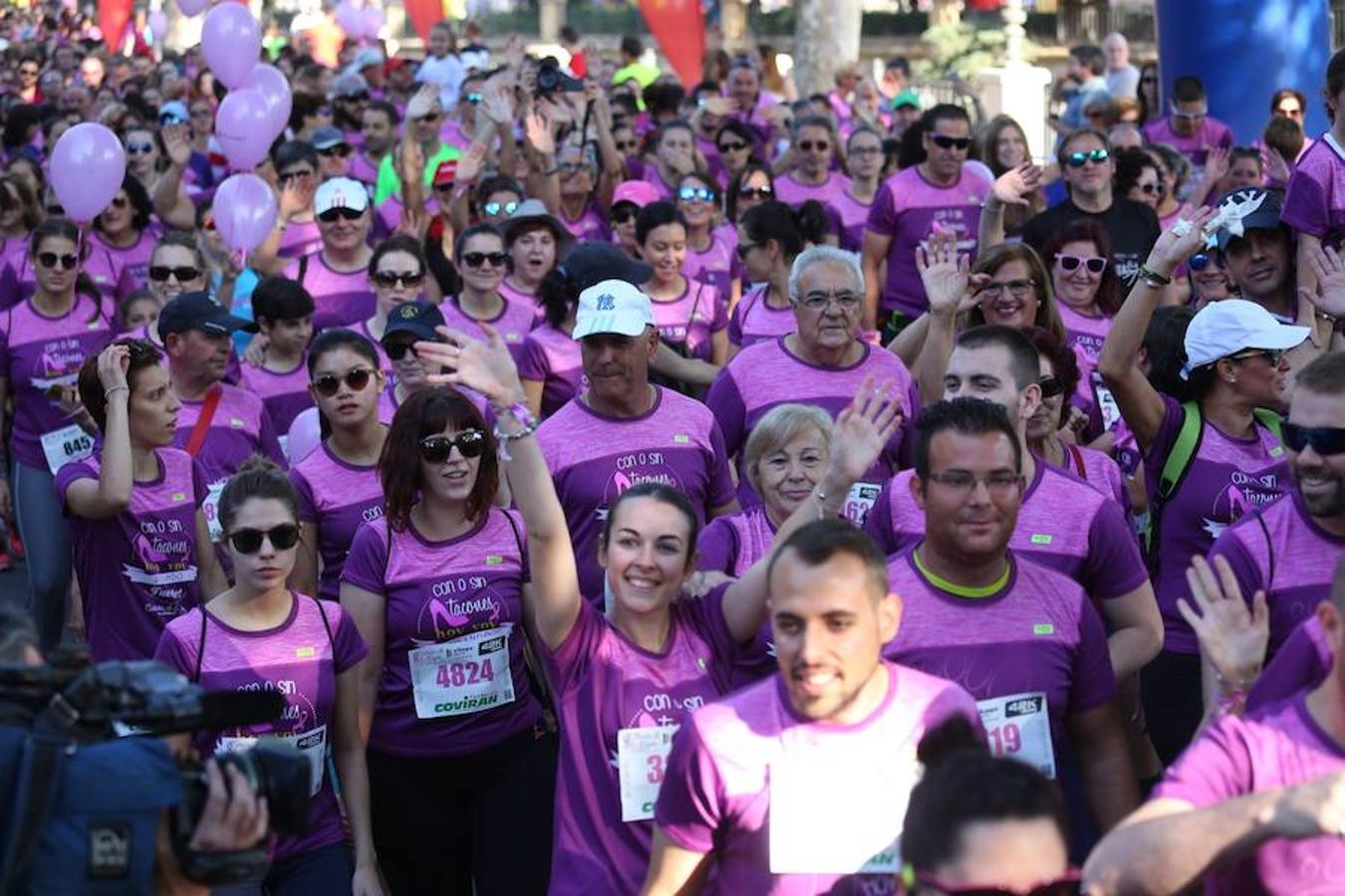 Esfuerzo y lucha en la Carrera de la Mujer