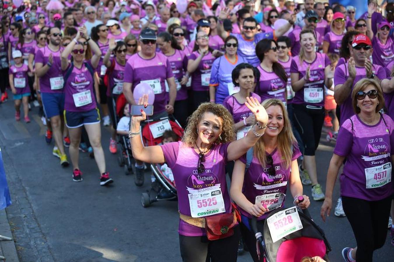 Esfuerzo y lucha en la Carrera de la Mujer