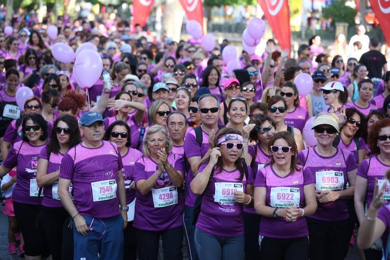 Esfuerzo y lucha en la Carrera de la Mujer