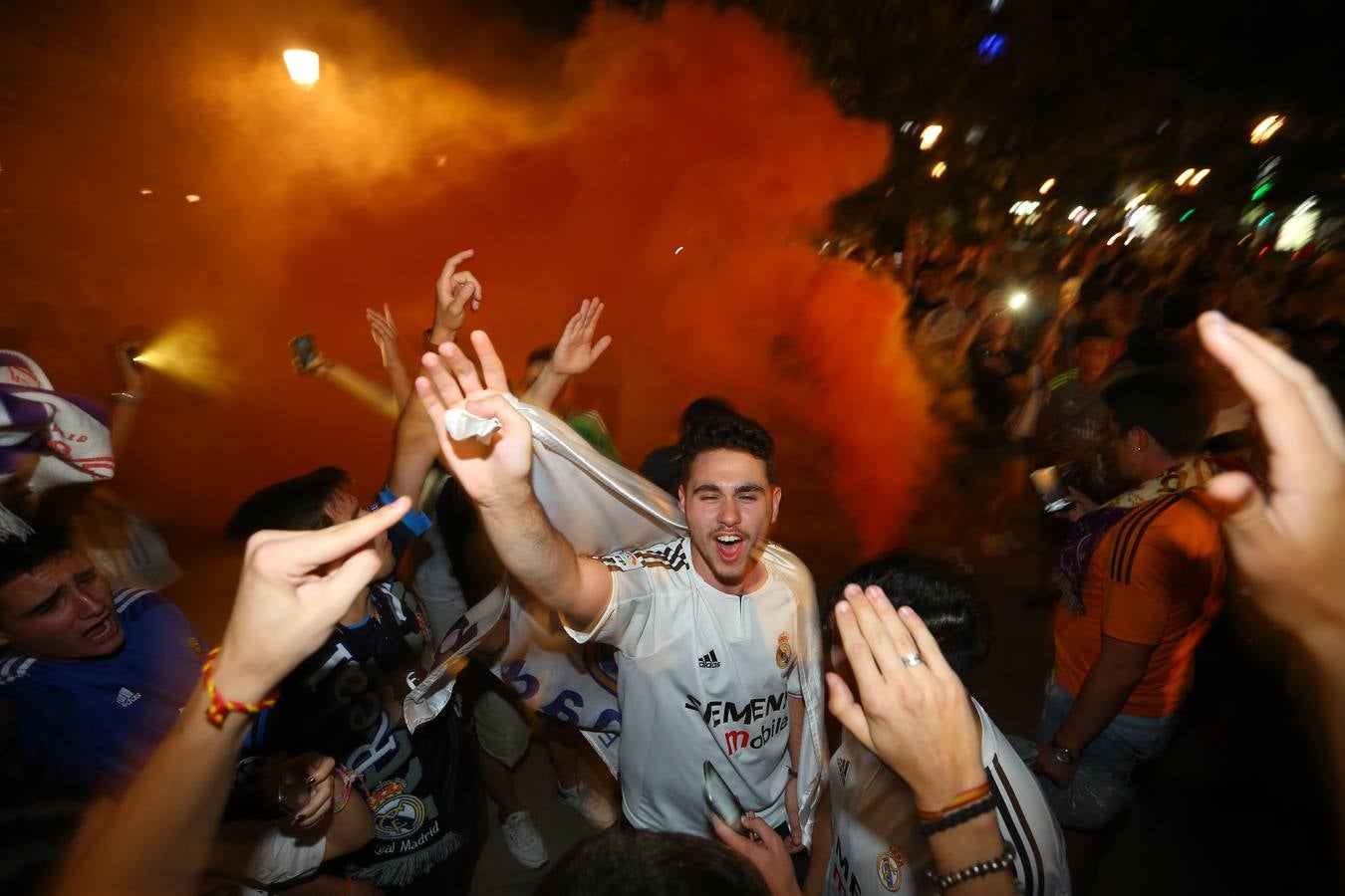 Granada celebra la victoria del Real Madrid