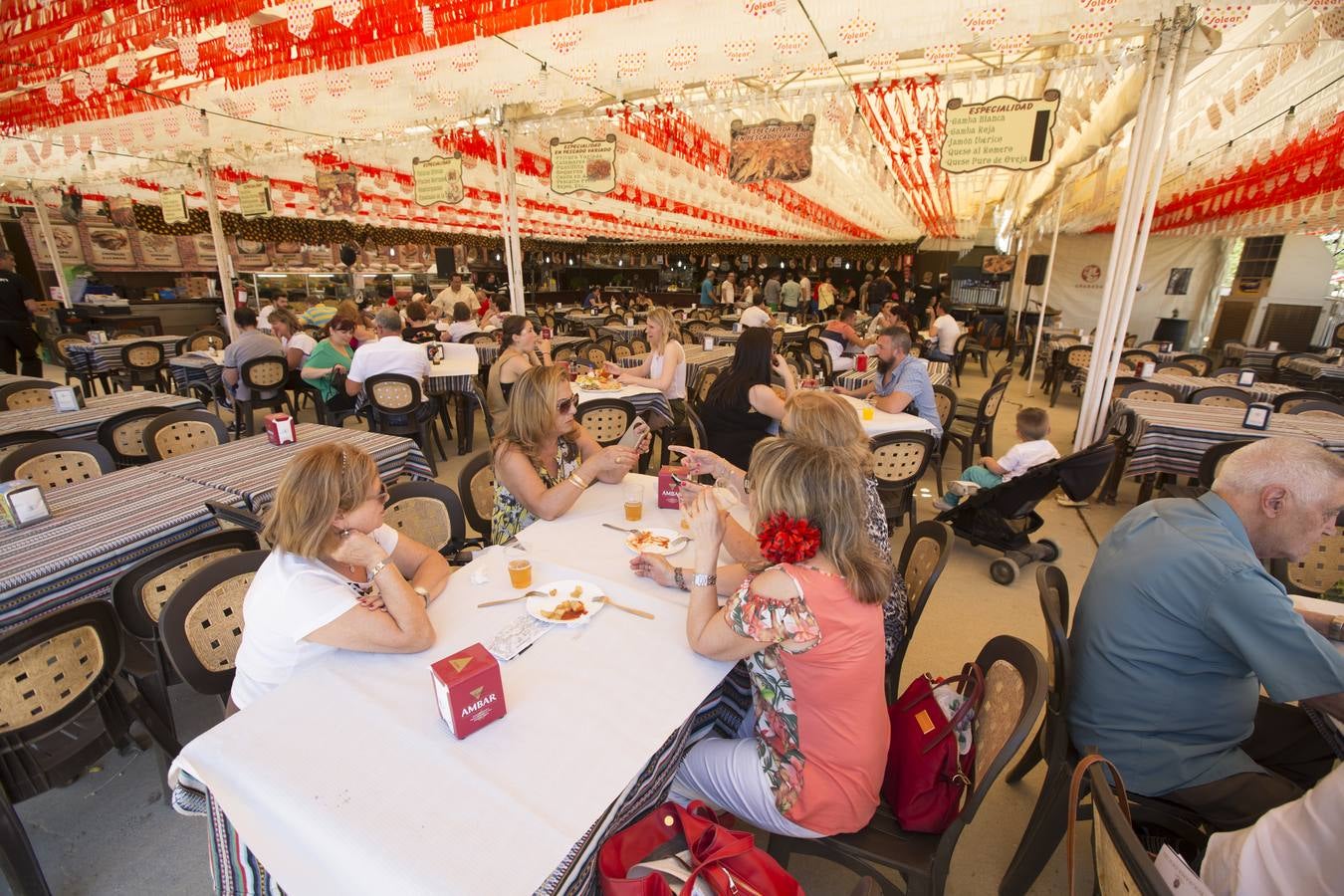 Resacón en la feria.... mogollón en la playa