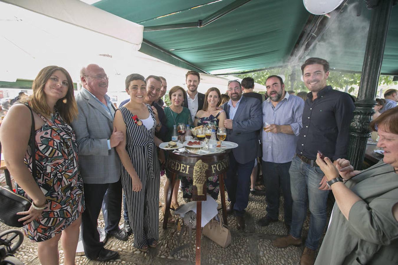 Ambiente en Las Titas en el miércoles de Corpus