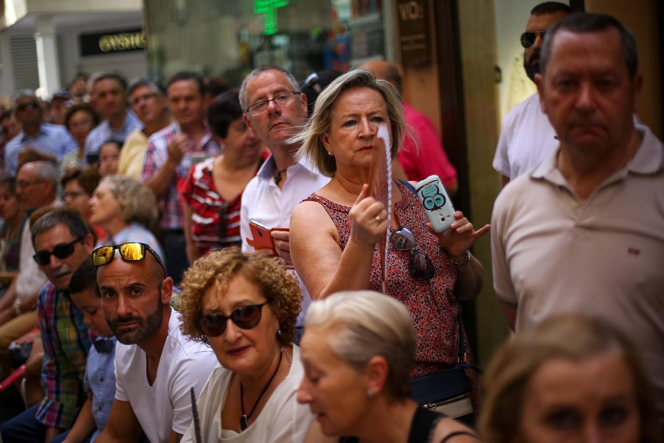 Ambiente durante la procesión del Corpus