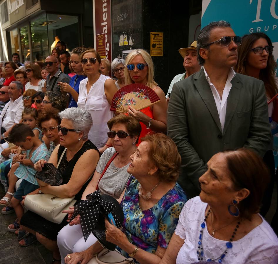 Ambiente durante la procesión del Corpus