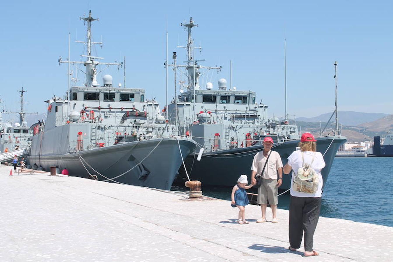 Siete buques de la Armada &#039;traen cola&#039; en Motril