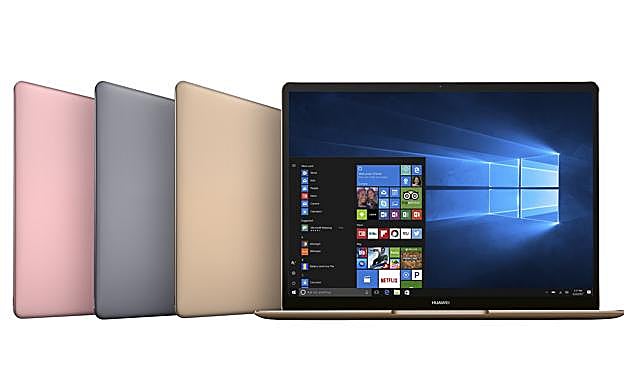 El nuevo portátil MateBook X de Huawei.