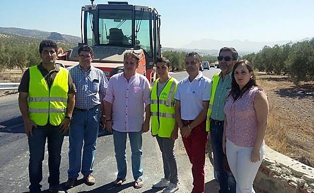 La Junta mejora la seguridad vial de la carretera A-336 a su paso por Pinos Puente