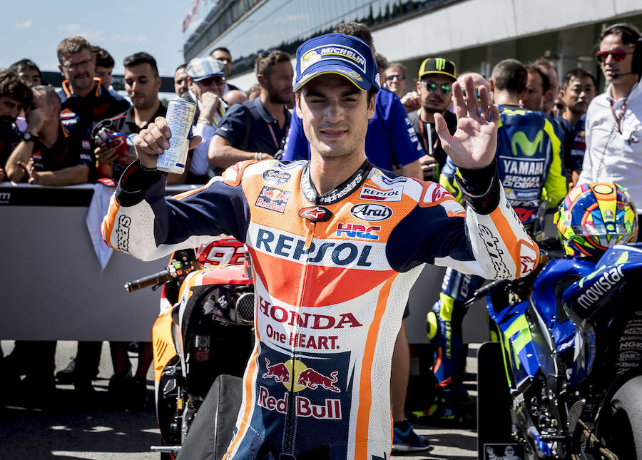 Marc Márquez logró su cuarta pole de la temporada en MotoGP