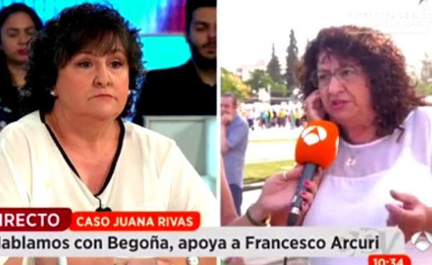 Dos mujeres se pelean por el caso de Juana Rivas en 'Espejo Público'