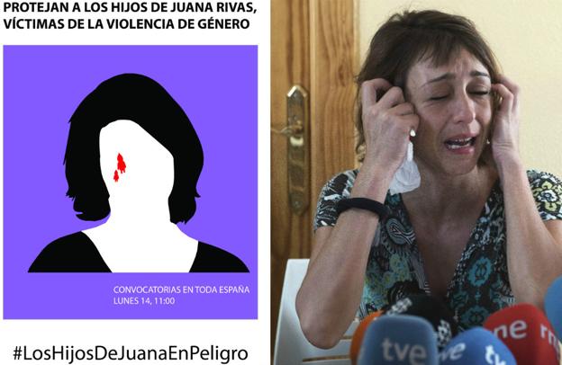 'Protejan a los hijos de Juana Rivas': convocan manifestaciones en Granada y otras ciudades de España para este lunes