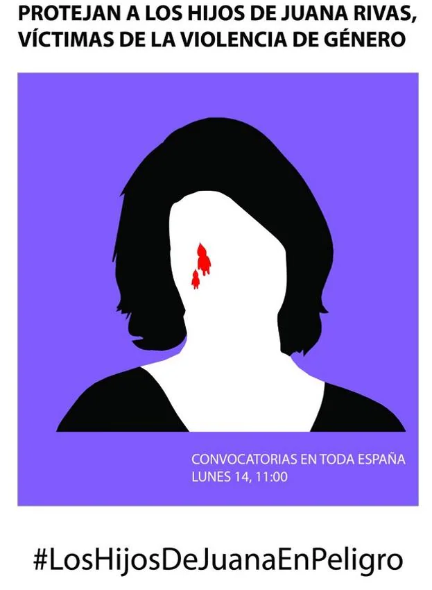 '#LosHijosDeJuanaEnPeligro', la campaña viral en apoyo a Juana Rivas