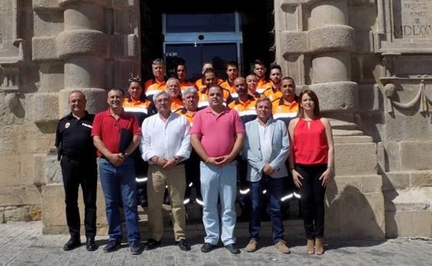 Martos presenta su nueva Agrupación de Protección Civil con una veintena de voluntarios