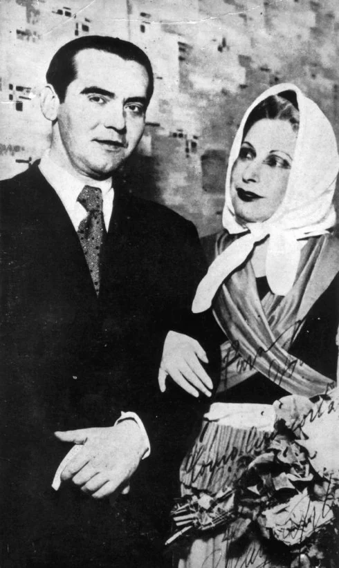Federico García Lorca y Margarita Xirgú. :: ARCHIVO