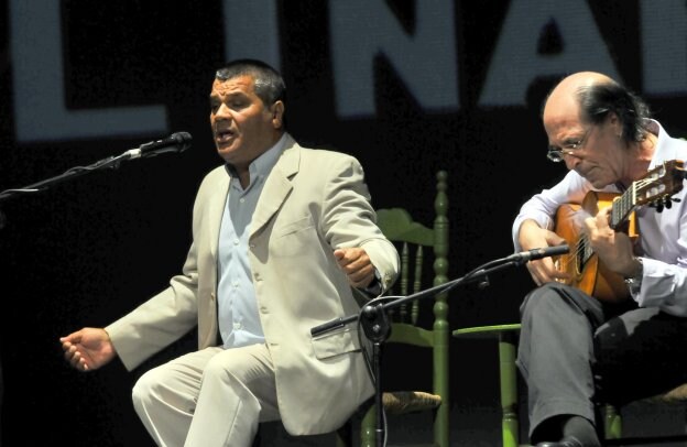 Manuel Campos, ganador de Cantes de Libre Elección.