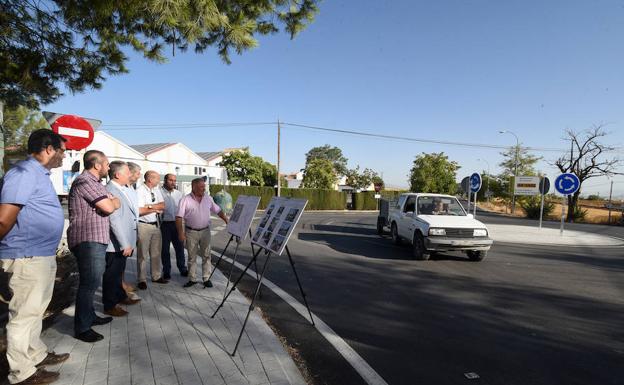 Diputación finaliza las obras de mejora del acceso a Ventas de Huelma
