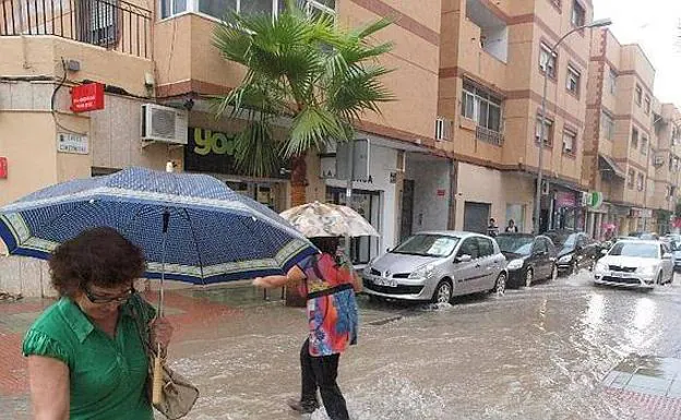 Continúan las intensas lluvias en Almería: hasta este miércoles, aviso naranja