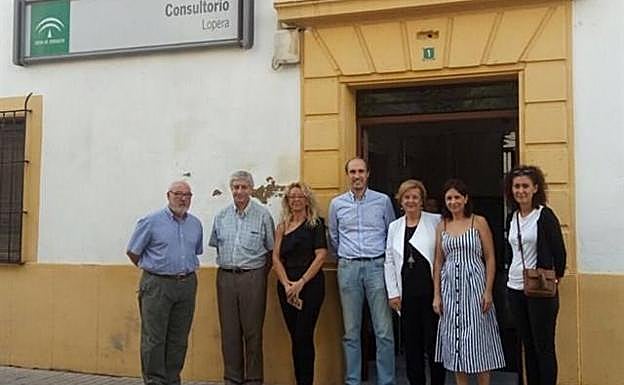 Comienzan las obras de ampliación y modernización del centro de salud de Lopera con 165.000 euros de inversión