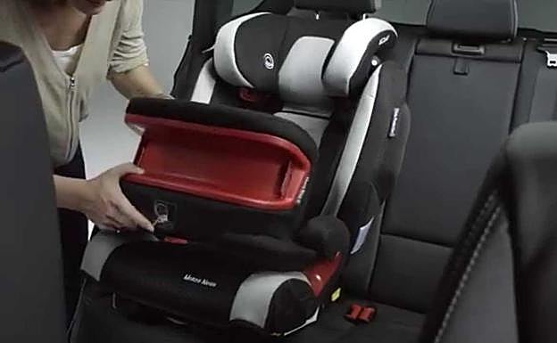 Retiran dos modelos de sillas de coche para niños por fallos de seguridad