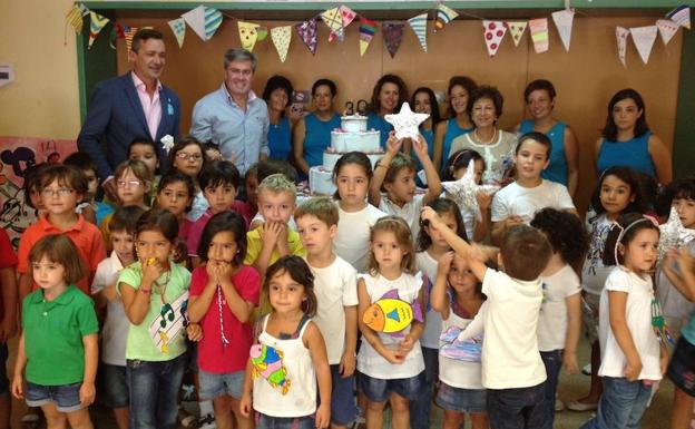 Clausura de la pasada edición de la ludoteca de verano.