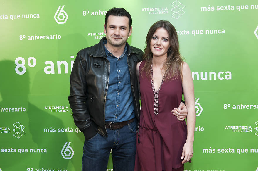 Iñaki López y Andrea Ropero