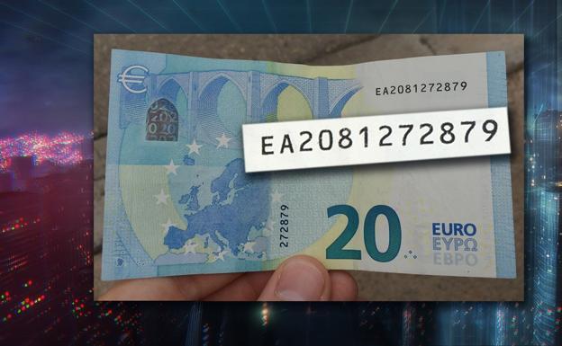 Nuevo giro al billete de 20 que vale 6.000 euros: ¿dónde salió después del bar?