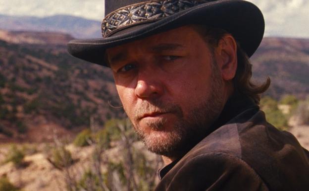 Russell Crowe en una escena de 'El tren de las 3:10'.