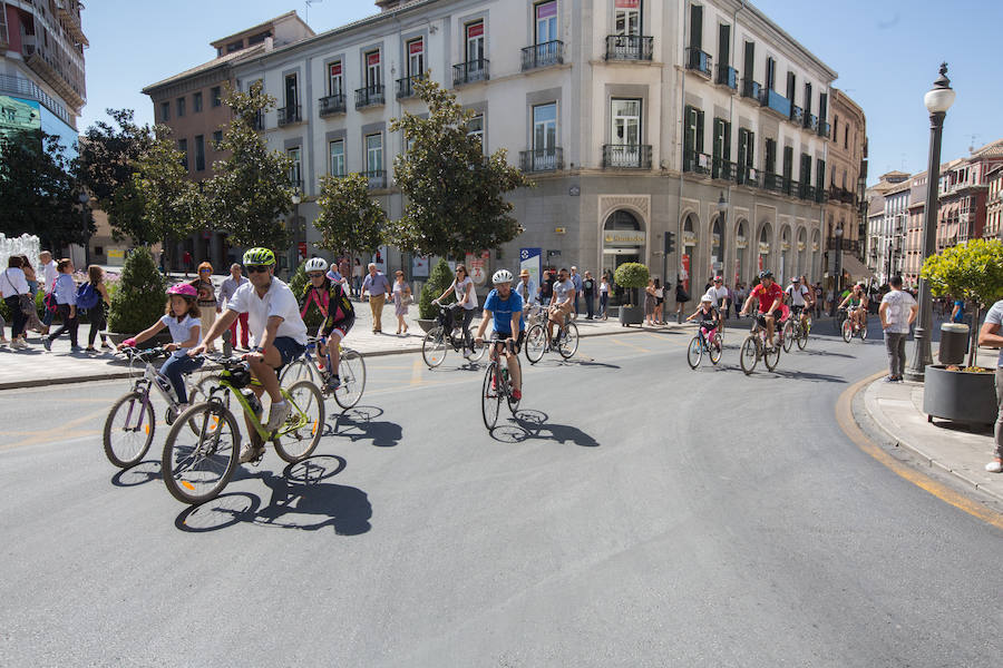 El pelotón salío a las 12.30 horas de la Fuente de las Batallas 