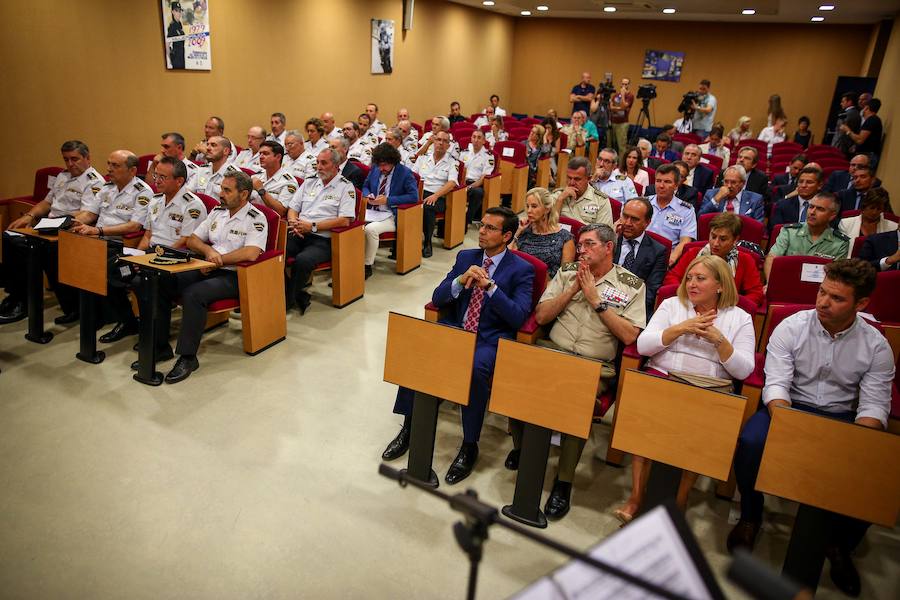 El director general de la Policía Nacional preside el acto de toma posesión de Jorge Infantes como nuevo Comisario Jefe Provincial