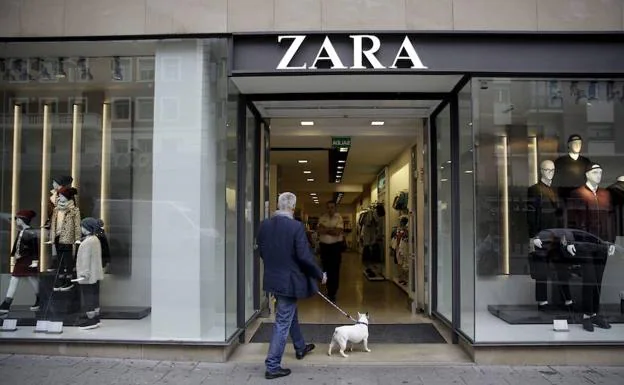 Una tienda de Zara. la marca más importante de Inditex.