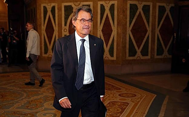 El expresidente de la Generalitat Artur Mas. 