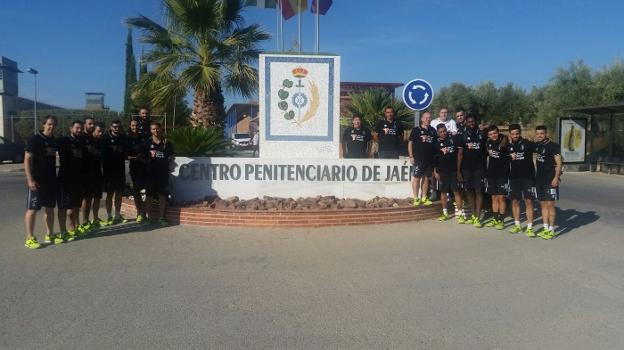 El Jaén FS juega un partido en la cárcel