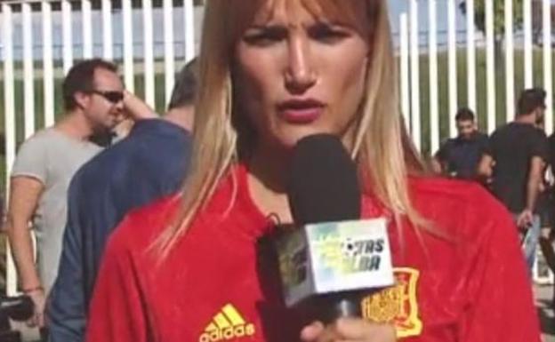 El esperpento de Alba Carrillo con la Selección española