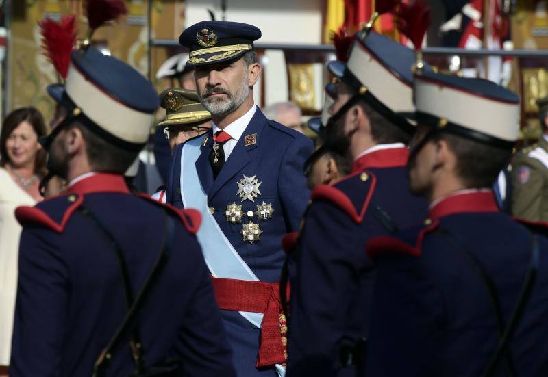 Más de 3.900 militares, acompañados por guardias civiles y policías nacionales, recorrerán el paseo de la Castellana de Madrid en el desfile del 12 de octubre