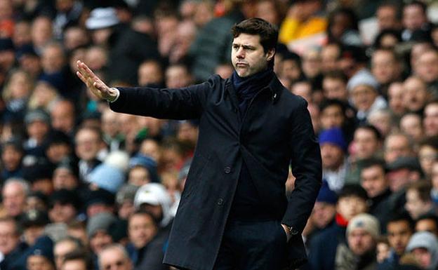 Pochettino, en un encuentro del Tottenham.