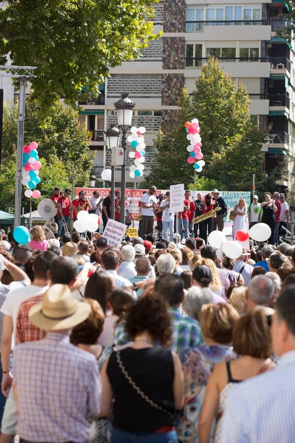 Miles de personas piden en Granada una mejor Sanidad