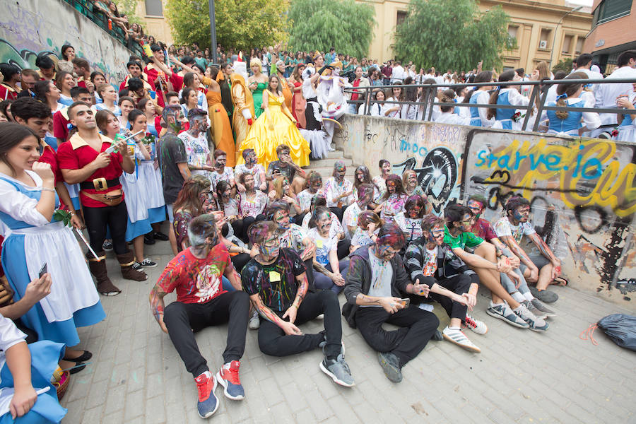 Las mejores imágenes de una divertida mañana entre novatos y veteranos al más puro estilo Disney