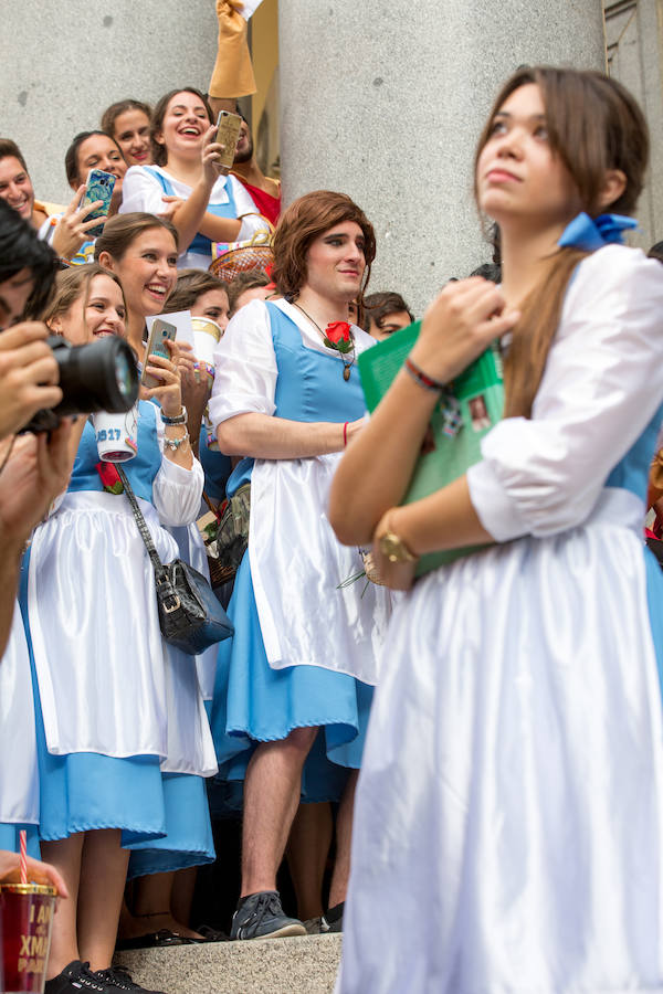 Las mejores imágenes de una divertida mañana entre novatos y veteranos al más puro estilo Disney