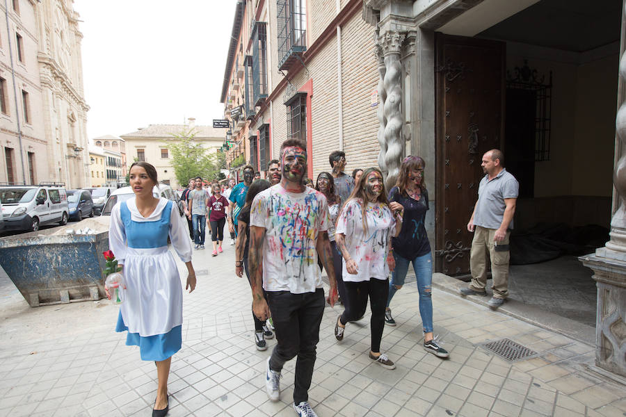 Las mejores imágenes de una divertida mañana entre novatos y veteranos al más puro estilo Disney