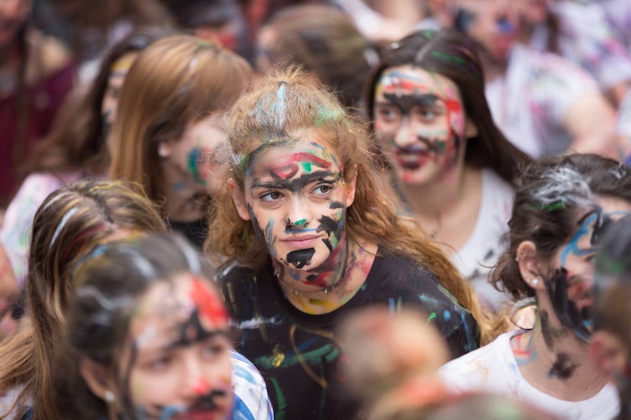 Las mejores imágenes de una divertida mañana entre novatos y veteranos al más puro estilo Disney