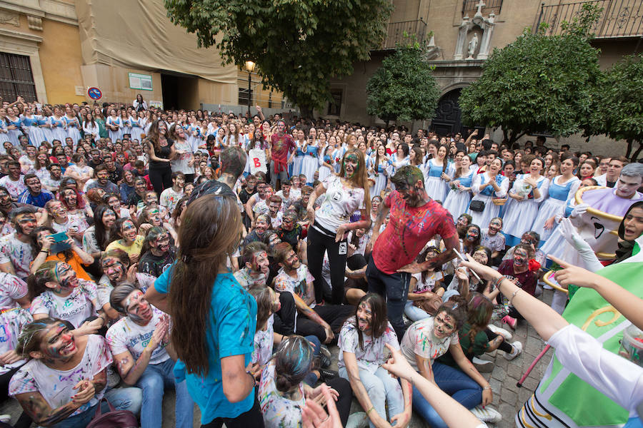 Las mejores imágenes de una divertida mañana entre novatos y veteranos al más puro estilo Disney