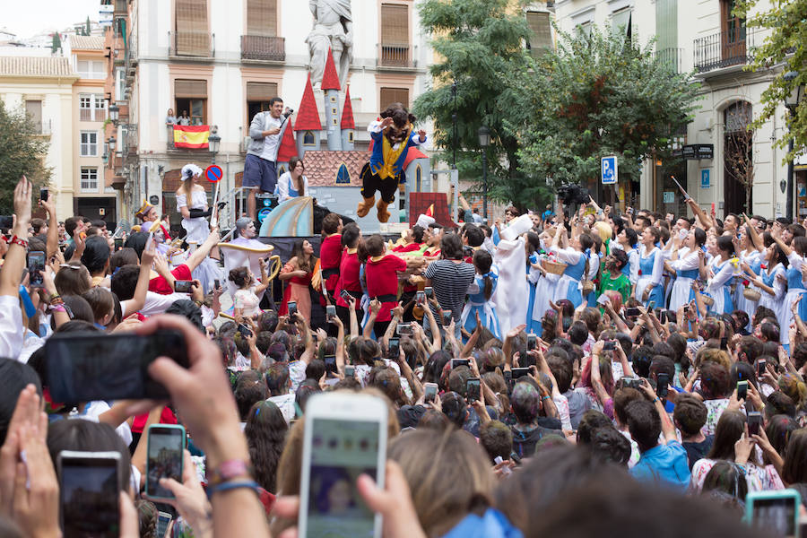 Las mejores imágenes de una divertida mañana entre novatos y veteranos al más puro estilo Disney