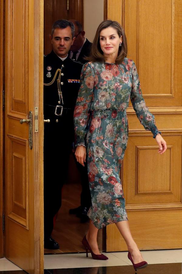 Lo ha estrenado en una recepción en el Palacio de La Zarzuela 